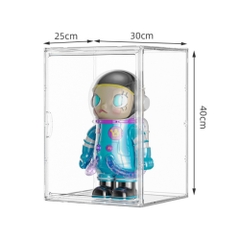 Hộp Meca Trưng Bày Mô Hình Túi Xách Giày – Cao 40cm Dài 30cm Rộng 25cm – Kệ Trưng Bày Trong Suốt Sang Trọng