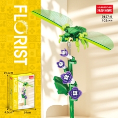 Bộ lắp ghép Hoa & côn trùng 102pcs. SKU: LG-9127-9 ( VAT 001-06-11 ) - K129-T1-S9