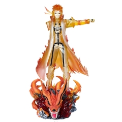 Mô hình Minato Cửu Vĩ dáng đứng có đế siêu đẹp - Cao 31cm - nặng 1kg2 - Figure Naruto - Hộp carton - (VAT 002-03-330 ) - ( K3-T4-s4 )
