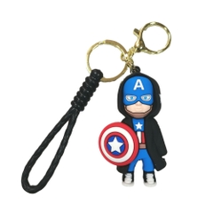móc khóa captain america đội trưởng mỹ - dây dài 9.5cm mô hình cao 8.5cm - nặng : 50gram - SKU: moc239 - (Vat: MK001) - K75-T5-S3