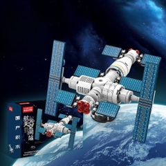 Đồ Chơi Lắp Ghép Vệ Tinh VinaSat - 96 chi tiết - Full Box - SKU : LG-39-02 - K54-T4-S7