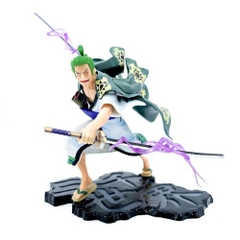 Mô hình đồ chơi - Zoro Wano mẫu mới 3 vòng hắc kiếm -  One Piece - No box - N4-K14