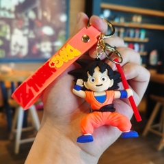 Móc Khóa Goku mặt đơ siêu đẹp . Dây móc dài : 10cm - Mô Hình Cao : 6cm - Nặng 50gram - K75-T6-S1