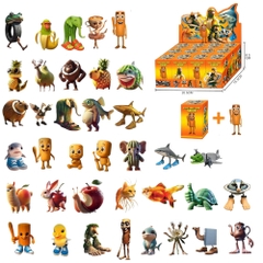 Mô Hình Sét 12 nhân vật Tung tung Sahur . Blind Box - Cao : 4.5 - 8.5cm - Nặng 300gram - Box Màu - Túi Mù - C - 5