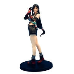 Mô hình Tifa Lockhart dáng đứng chiến đấu . Cao 20cm , nặng 160gram - box màu - K61-T3-S6