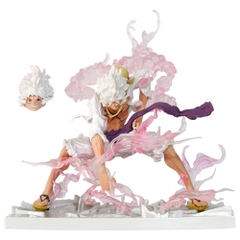 Mô Hình OnePiece luffy gear 5 trạng thái chiến đấu ( đầu thay thế) - cao 23.5cm - nặng 710gram - Figure One Piece - Hộp Màu - K16-T4-S4  (F-13)