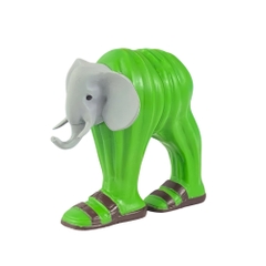 Mô Hình tung tung sahur Voi Đi Giày - Cao : 8cm Nặng 100gr - Hộp màu- (VAT : G873-84) - K32-T3-S11