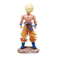 Mô hinh Goku Tóc Vàng. Cao 21cm , nặng 220gram - Box Màu - K29-T1-S3