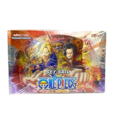 Pack thẻ one piece set sail hộp vàng ( 36 pack 1 hộp ) . Dài 20cm - cao 13cm