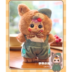 Hàng Chính Hãng - Blinbox tyke cafe blind box set 6 ngẫu nhiên - cao ~ 22cm - Nặng 500gram - Túi Mù - Hộp Màu