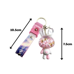 móc khóa thỏ hồng - Dây móc dài : 10cm - Mô Hình Cao : 7cm - Nặng : 50gram - No Box : bọc túi OPP n3-k62-t4-s4