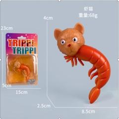 Mô Hình tung tung sahur tôm đầu gấu - Cao : 4cm Nặng 90gr - Hộp màu - (VAT : G873-84)  - K28-T2-S10