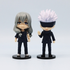 Mô Hình đồ chơi - JUJUTSU KAISEN bộ 6 nhân vật chú thuật hồi chiến Cao 3 - 9cm Nặng 250gram - No Box - Bọc túi OPP - N3-K43-T2-S2