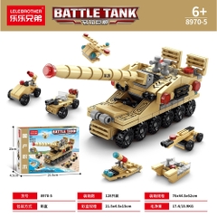 Đồ Chơi Lắp Ghép Lego Xe Tăng (6 IN 1) - 135 hạt - Full Box - Sku : LG-8970-5 ( VAT 001-22-11 ) - K116-T1-S9 - K116-T3-S9