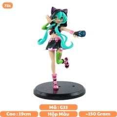 Mô Hình Hatsune Miku Live Stage - Cao 19cm - nặng 150gram - Figure Miku - Có Hộp màu - N1-K35-T3-S3