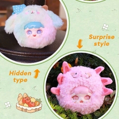 Hàng Chính Hãng - Blinbox manchao sở thú blind box set 8 ngẫu nhiên - cao ~ 14cm - Nặng 500gram - Túi Mù - Hộp Màu