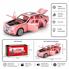 Xe hợp kim 1:32 - SKU : oto-K3-12-A - ( Vat : 002-810 !!! )