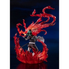 Mô hình đồ chơi - Kamado Tanjirou trạng thái chiến đấu - hiệu ứng kiếm lửa -  Kimetsu No Yaiba - Có Hộp Màu - N1-K37-T4-S10 (N5)