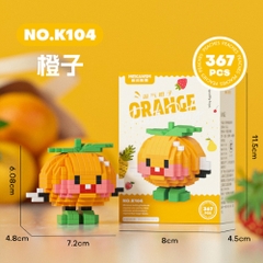 Combo 12 Hộp- Bộ Lắp Ghép Các Loại Trái Cây - Full Box - Sku : LG-S1 - (VAT 001-C12-170) - K95-T2-S10