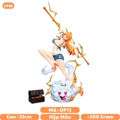 Mô Hình OnePiece Nami vá Zeus trạng thái chiến đấu siêu đẹp cao 32cm nặng 500gram , figure OnePiece , có hộp màu - K22-T4-S5