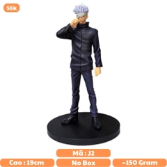 Mô Hình Gojo Satoru quấn khăn trắng - Cao 19cm - nặng 140Gram - nobox : bọc túi OPP - Figure anime Jujutsu Kaisen - K59-T2-S2