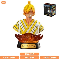 Mô hình đồ chơi - Sanji Tượng Bán Thân + có Led RGB siêu đẹp - One Piece - Có Hộp Màu