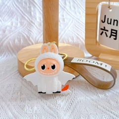 Móc Khóa labubu cosplay rồng trắng ngồi - Dây móc dài : 10cm - Mô Hình Cao : 6cm - Nặng : 50gram - No Box : bọc túi OPP K76-T1-S7