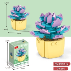 Bộ lắp ghép Hoa 78pcs. SKU: LG-8942-10 ( VAT 001-06-11 ) K131-T1-S10
