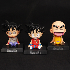 Mô Hình đồ chơi -  Son Goku Áo Đỏ Lắc Đầu - Dragon Ball - Bộ lắc đầu - Có Hộp Màu - N3-K27-T1-S1