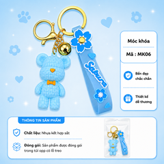 Móc khóa gấu bear - SKU : mk06 - (VAT: MK001-5)