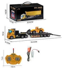 Đồ Chơi Xe Ô tô Điều Khiển Từ Xa 4 Hướng Engineering Transport Vehicle - SKU: DK-QH200-12D ( VAT 009-02-100 ) - K142-T4-S5