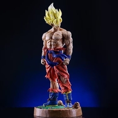 Mô Hình Goku Cởi Trần Hàng Thường Bản Có Đế - cao 42cm - nặng 1.2kg - DragonBall - Có Hộp Màu - N1-K23-T3-S1