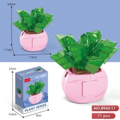 Bộ lắp ghép Hoa 71pcs. SKU: LG-8942-11 ( VAT 001-06-11 ) K131-T1-S11