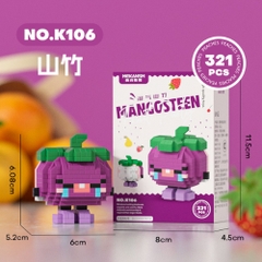 Combo 12 Hộp- Bộ Lắp Ghép Các Loại Trái Cây - Full Box - Sku : LG-S1 - (VAT 001-C12-170) - K95-T2-S10
