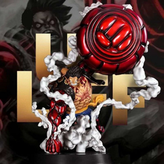 Mô hình đồ chơi - Luffy gear 4  snake man - hàng loại đẹp - One Piece - Có Hộp Màu - N4-K6