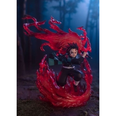 Mô hình đồ chơi - Kamado Tanjirou trạng thái chiến đấu - hiệu ứng kiếm lửa -  Kimetsu No Yaiba - Có Hộp Màu - N1-K37-T4-S10 (N5)