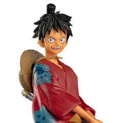 Mô hình đồ chơi - Luffy ở wano quốc Cao 17cm - One Piece - Bộ wano - N1-K37-T2-S1