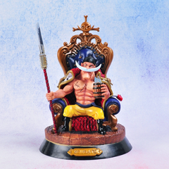 Mô hình đồ chơi - Tứ Hoàng Râu Trắng  ngồi ghế - One Piece - Có Hộp Màu - N3-T5
