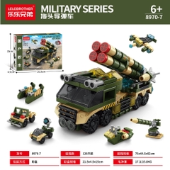 Đồ Chơi Lắp Ghép Lego Xe Tên Lửa (6 IN 1) - 135 hạt - Full Box - Sku : LG-8970-7 ( VAT 001-22-11 ) K116-T1-S11