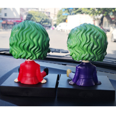 Mô Hình đồ chơi - Joker Chibi  lắc đầu - Bộ lắc đầu - Có Hộp Màu - N3-K27-T4-S2