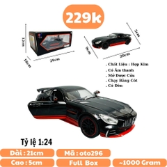 Mô Hình xe mẹc đỏ đen tỉ lệ 1:24 Hợp kim có thể mở cửa - bánh sau chạy cót - Dài 20cm - rộng 9cm - cao 5cm - nặng : 1000gram - FULL BOX : box màu SKU : oto296 - N3-K6-T4-S4