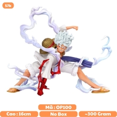Mô Hình OnePiece Luffy nika gear 5 trạng thái chiến đấu siêu ngầu cao 16cm nặng 320g , Figure OnePiece - box màu - K27-T1-S2 (G-1)