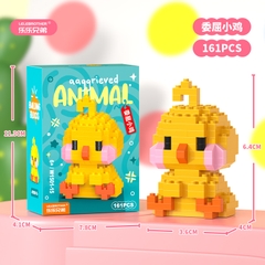 Combo 3 bộ lắp ghép động vật 161pcs. SKU: LG-W1501-15 ( VAT 001-C3-11 ) - K118-T3-S3