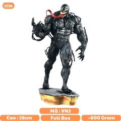 Mô Hình Venom Dáng đứng - Cao 28cm - Nặng 800gram - Figure SpiderMan - Hộp nhựa - Hộp Màu N1-K38-T4-S10