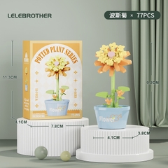 Combo 12 mẫu bộ lắp ghép chậu hoa. SKU: LG-W1504 ( VAT 001-C12-60 ) - K95-T3-S1-2-3-4