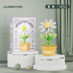 Combo 12 mẫu bộ lắp ghép chậu hoa. SKU: LG-W1504 ( VAT 001-C12-60 ) - K95-T3-S1-2-3-4