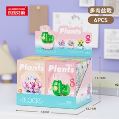 Combo 3 hộp lắp ghép cây hoa 97pcs. SKU: LG-W1505-04 ( VAT 001-C3-11 ) K115-T3-S4