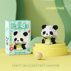 Combo 3 bộ lắp ghép gấu Panda 159pcs. SKU: LG-W1508-12-C ( VAT 001-C3-11 ) - K112-T3-S12