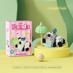 Combo 3 bộ lắp ghép gấu Panda 153pcs. SKU: LG-W1508-02-C ( VAT 001-C3-11 ) - K112-T3-S2