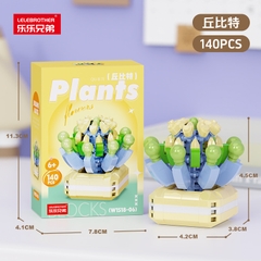 Combo 3 hộp lắp ghép chậu hoa 140pcs. SKU: LG-W1518-06 ( VAT 001-C3-11 ) - K110-T2-S6